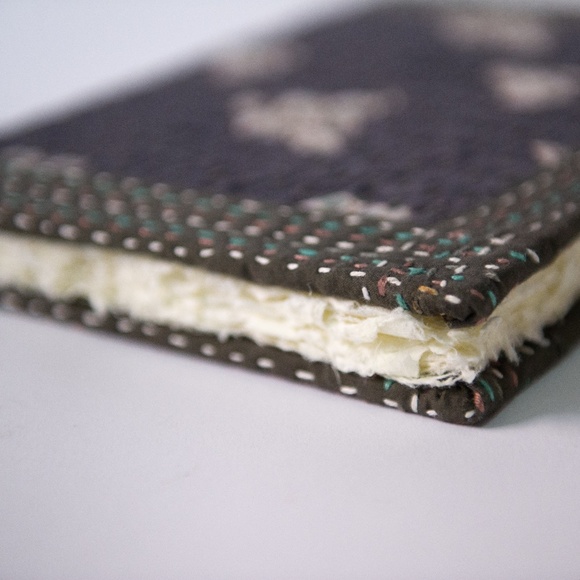 Print Fresh Deckled Edge Stitched Hardcover Journal - Picture 4 of 8